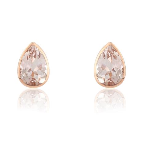 rose gold earrings 9ct